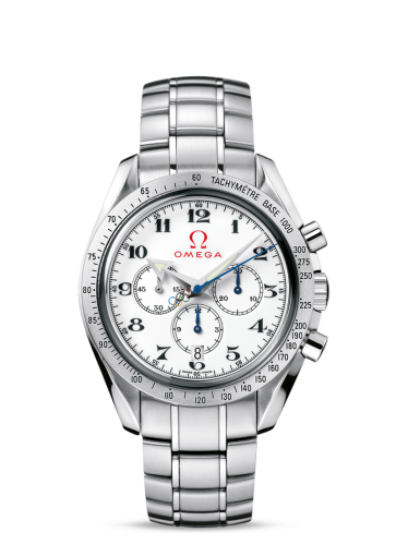 Omega Speedmaster Co-Axial Stainless Steel / White / Bracelet / Olympic Collection